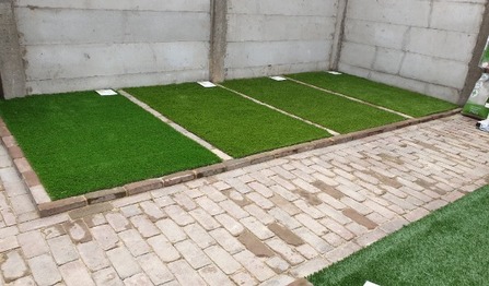 Onderhoudsvriendelijke achtertuin in Venlo