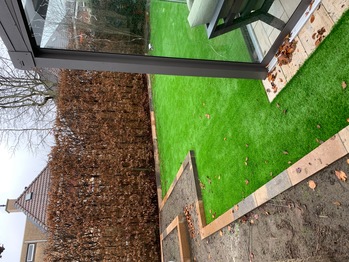 Onderhoudsvriendelijke achtertuin in Venlo