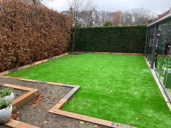 Onderhoudsvriendelijke achtertuin in Venlo